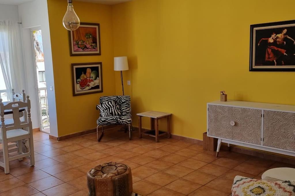 Gilda: Beautiful Spacious Apartment. Seaview From Rooftop Terrace Corralejo Esterno foto